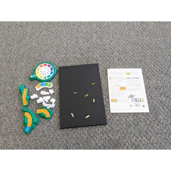 The Game of Life Replacement Parts Board Spinner And Instructions - Picture 6 of 9